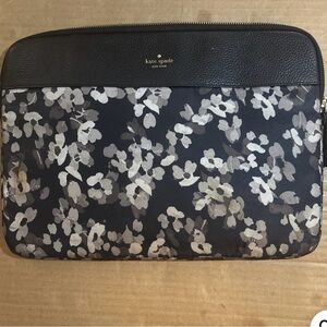 kate spade Black Floral Laptop Sleeve
